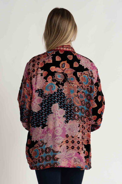 Johnny Was - Merhawi Burnout Kimono in Alvarado