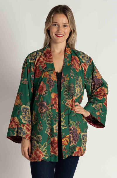 Johnny Was - Merhawi Burnout Kimono in Alvarado