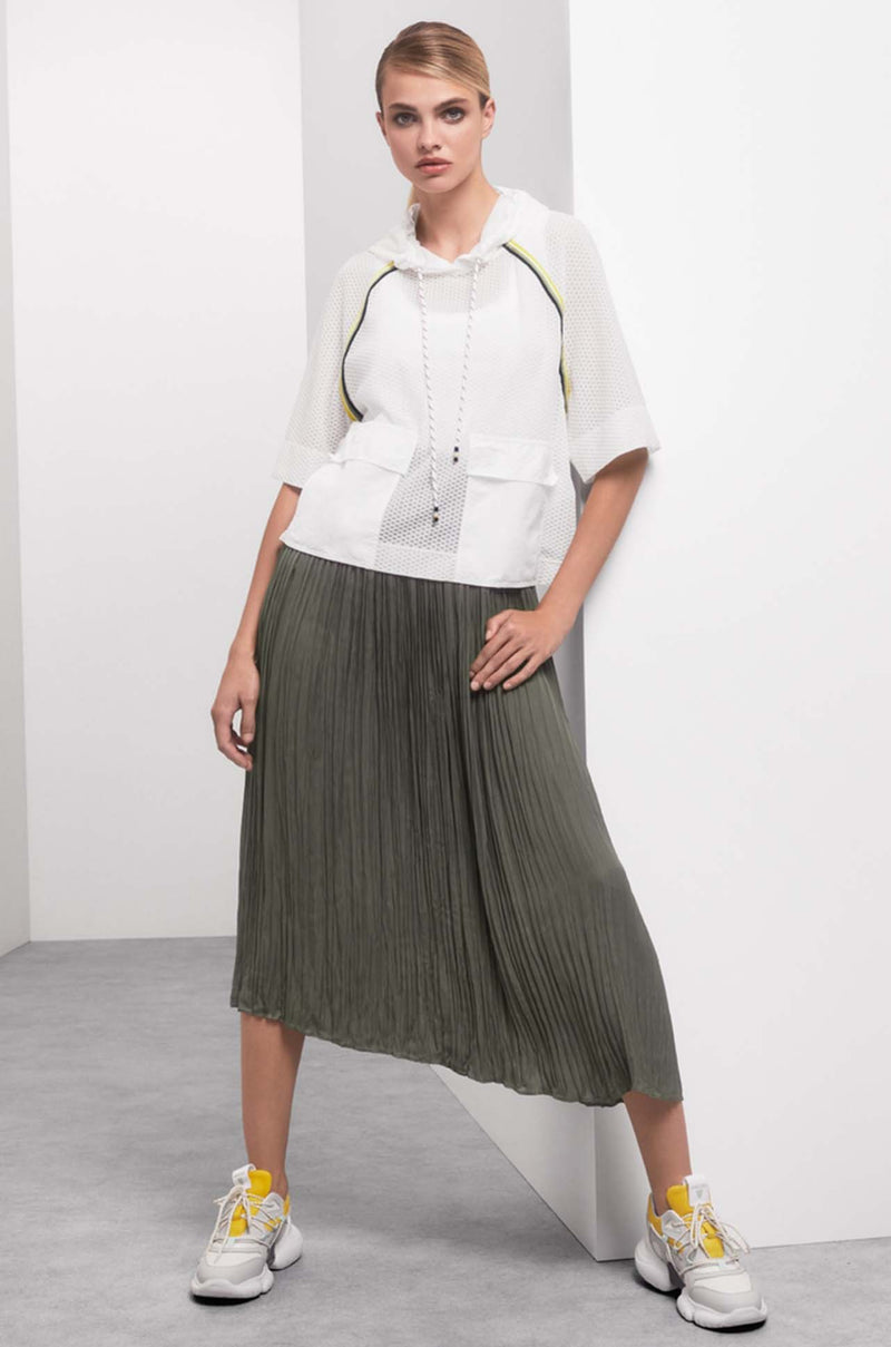 Marc Cain - Midi Length Skirt with Pleats