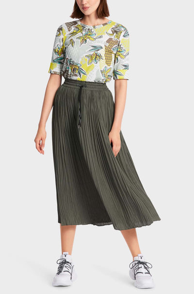 Marc Cain - Midi Length Skirt with Pleats