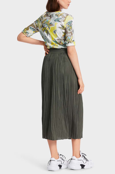 Marc Cain - Midi Length Skirt with Pleats