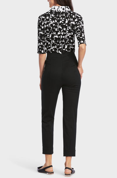 Marc Cain - Narrow 7/8 Length Split Pants