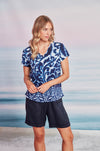 Verge - Oakfield Top in Blue