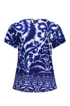 Verge - Oakfield Top in Blue