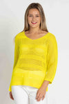 Joseph Ribkoff - Open Stitch Pullover Sweater