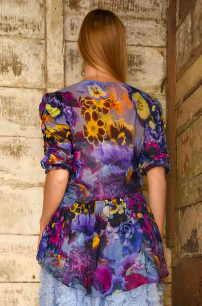 Trelise Cooper - Pop Of Passion People Flower Top