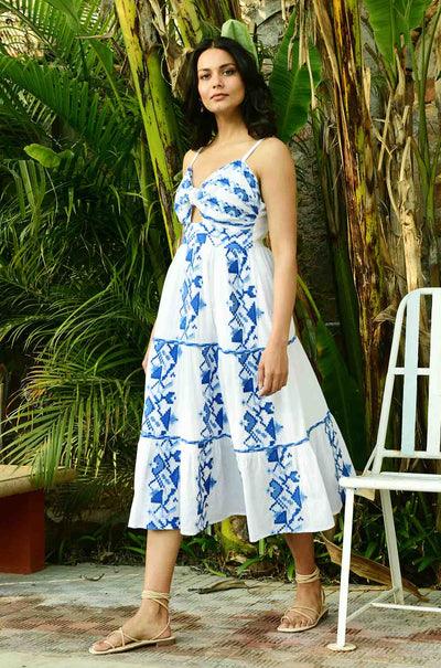 Azure and Indigo - Paros Maxi