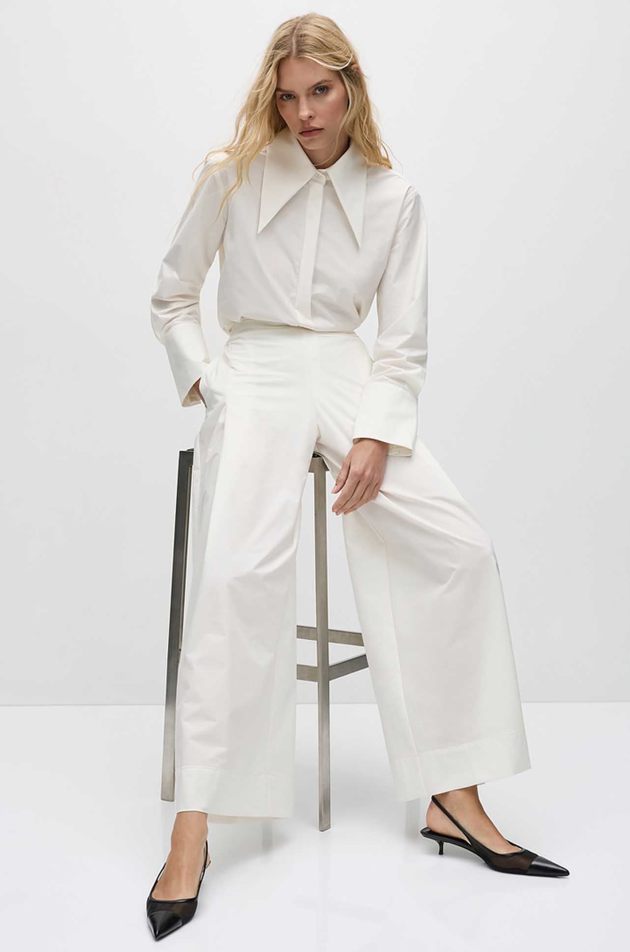 Mela Purdie - Vent Pant in Powder Weave