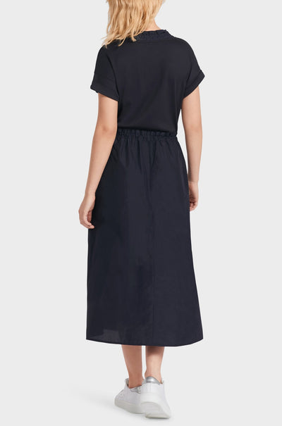 Marc Cain - Plain Dress with Cords