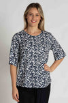 Mela Purdie - Plaza T in Quill Print