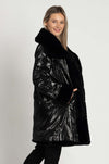 Joseph Ribkoff - Reversible Faux Fur Coat