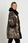 Joseph Ribkoff - Reversible Faux Fur Coat