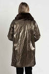 Joseph Ribkoff - Reversible Faux Fur Coat