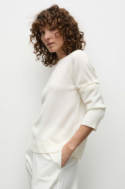 Mela Purdie - Roll Sweater in Double Fine Merino