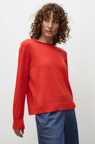 Mela Purdie - Roll Sweater in Double Fine Merino