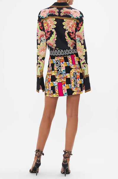 Camilla - Signora Milano Mod Pocket Mini Skirt