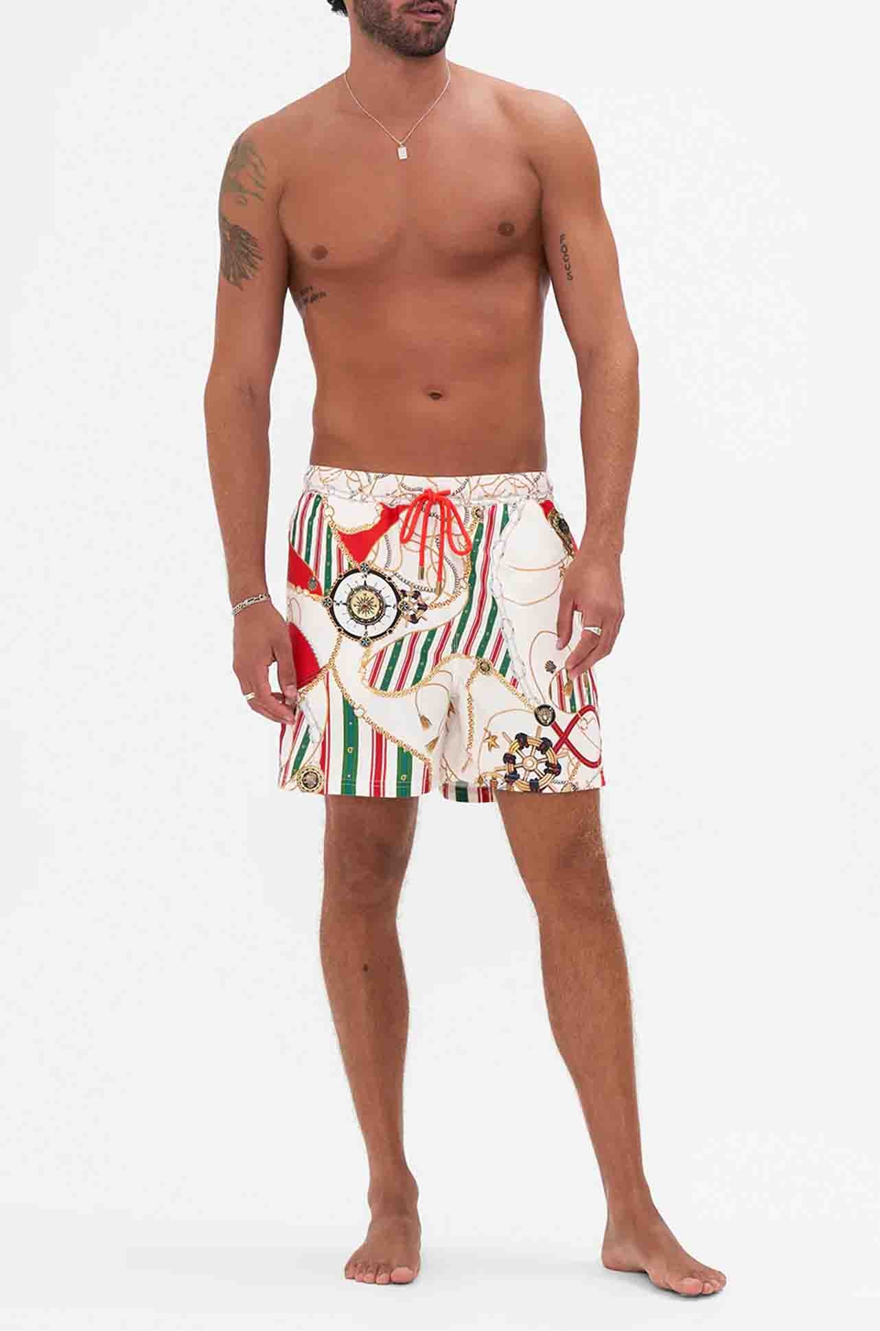 Mid length deals surfer shorts