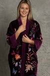 Johnny Was - Sandra Wide Cuff Velvet Kimono