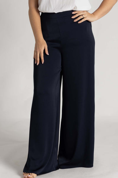 Joseph Ribkoff - Satin Wide-Leg Pants