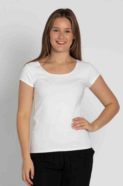 Mela Purdie - Scoop Neck Tee