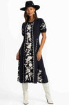 Johnny Was - Seamed Knit Dress in Camille Print