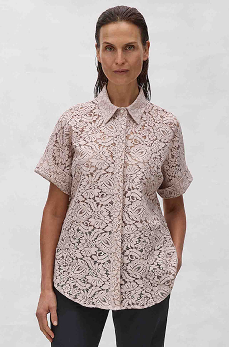 Mela Purdie - Shell Shirt in Broderie Lace