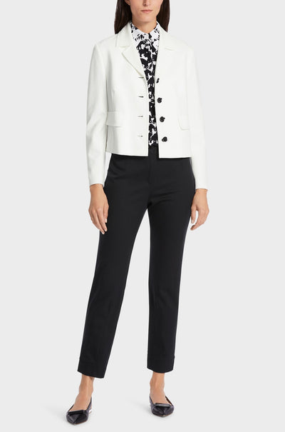 Marc Cain - Short Blazer with Quilted Edges