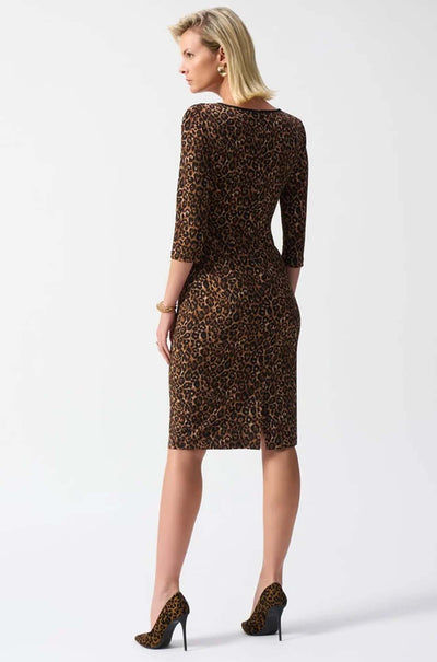 Joseph Ribkoff - Silky Knit Animal Print Sheath Dress