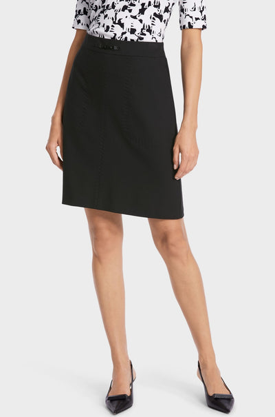 Marc Cain - Skirt with Decorative Buckle