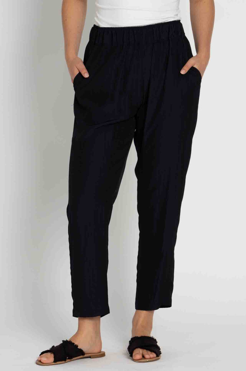 Mela Purdie Slim Leg Pant Polished Ponte – Impulse Boutique