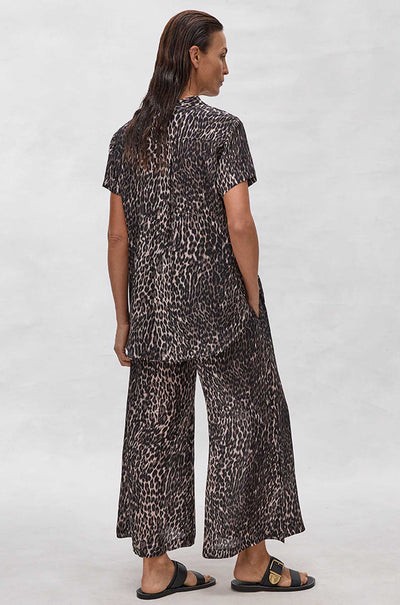 Mela Purdie - Stand Shirt in Praline Panther