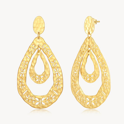 Nicole Fendel - Stella Earring in Gold