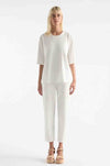 Mela Purdie - Stretch Plaza in Powder Knit