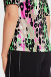 Marc Cain - T-Shirt All Over Print & 3/4 Sleeves