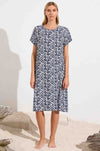 Mela Purdie - Transit T Dress in Quill Print