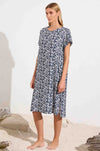 Mela Purdie - Transit T Dress in Quill Print