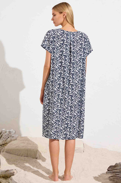 Mela Purdie - Transit T Dress in Quill Print