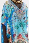 Camilla - A Painted Village Rectangular V Neck Kaftan