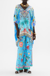 Camilla - A Painted Village Rectangular V Neck Kaftan