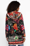 Johnny Was - Joan Reversible Midi Sherpa Jacket in Starry Night