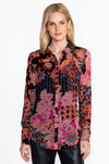 Johnny Was - Yrene Burnout Blouse in Alvarado