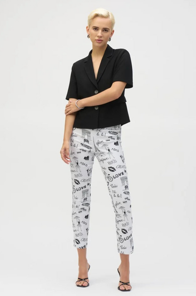 Joseph Ribkoff - Millennium Print Straight Leg Pants