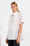 Mela Purdie - Vented Shell Shirt in Vapour