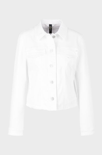 Marc Cain - Rethink Together Colour Denim Jacket in White