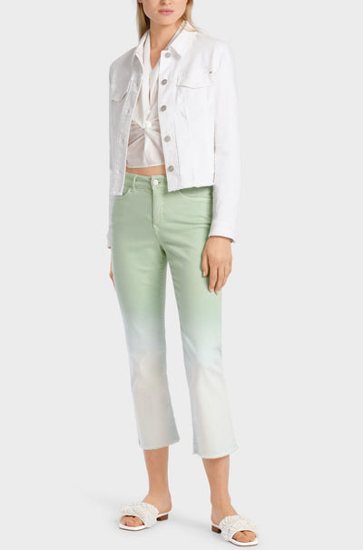 Marc Cain - Rethink Together Colour Denim Jacket in White