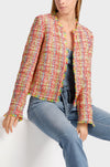 Marc Cain - Bouclé Jacket in Multicoloured Check