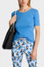 Marc Cain - Body Hugging T-shirt with 3/4 Sleeves