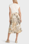 Marc Cain - Wide Skirt with Collage Print