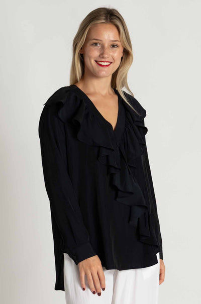 Mela Purdie - Wrap Ripple Blouse