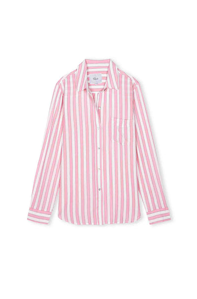 Rails - Wren Shirt in Rose Bloom Stripe